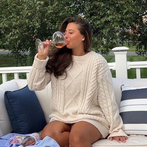 Aelfric Eden Sweaters - AELFRIC EDEN RETRO 90S CABLE KNIT SWEATER XL NWT